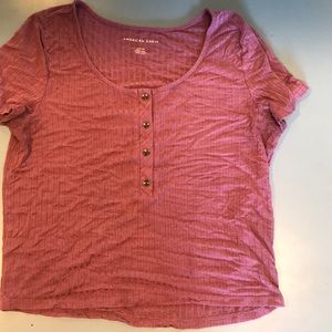 Pink American Eagle shirt